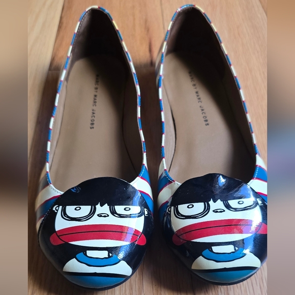 New Marc Jacobs Patent Ballet Flats size 38 - 8 NWOB - Picture 9 of 12